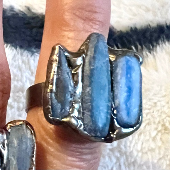 Kyanite Reiki Atttuneme Ring - Picture 6 of 9